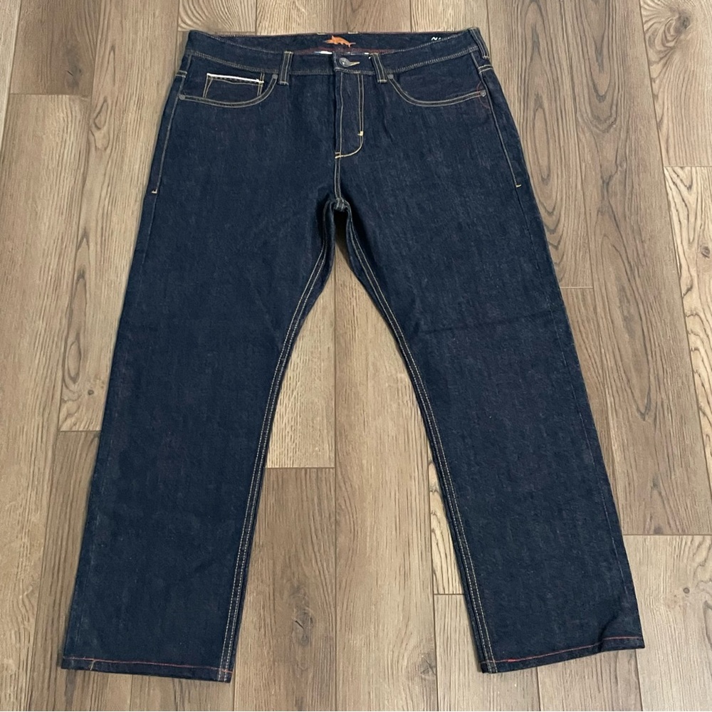 Tommy Bahama Vintage Slim Kaihara Denim Blue Jeans Mens 36